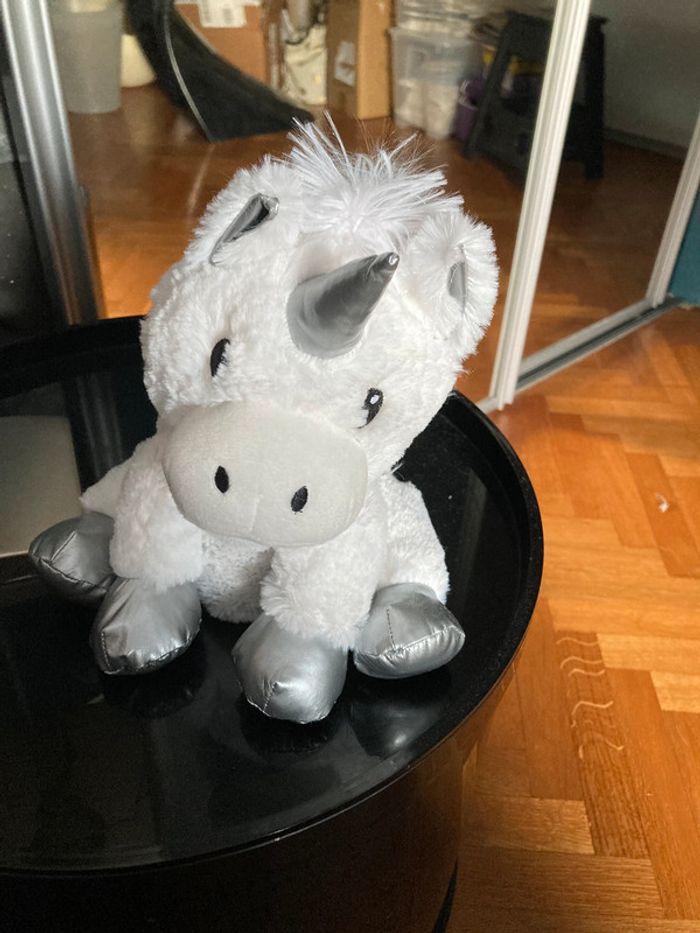 Pelucho bouillotte peluche licorne - photo numéro 1