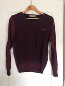 Pull bordeaux