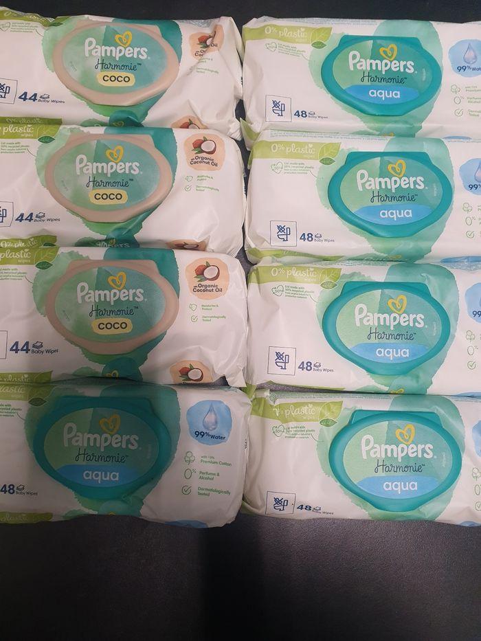 Lingette pampers  harmonie  neuf