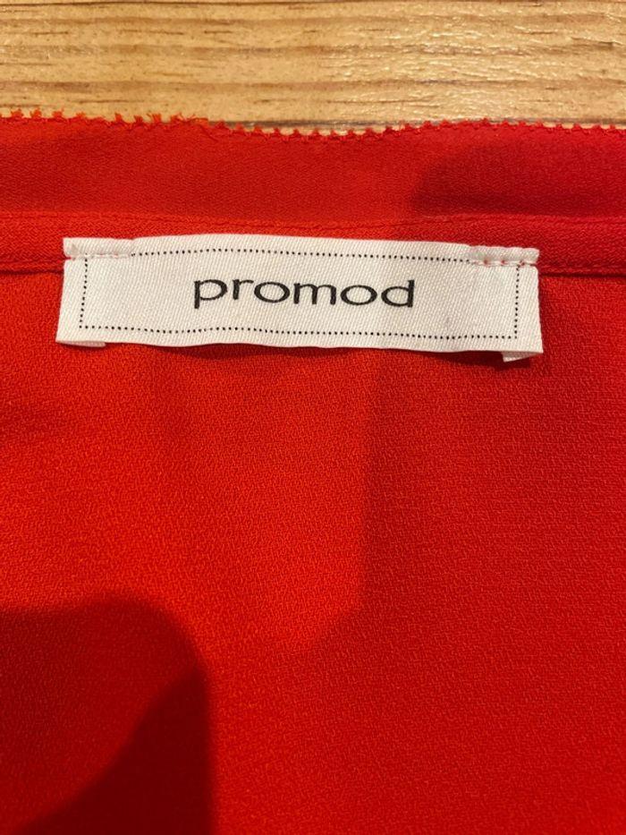 Robe rouge Promod taille 38 - photo numéro 3