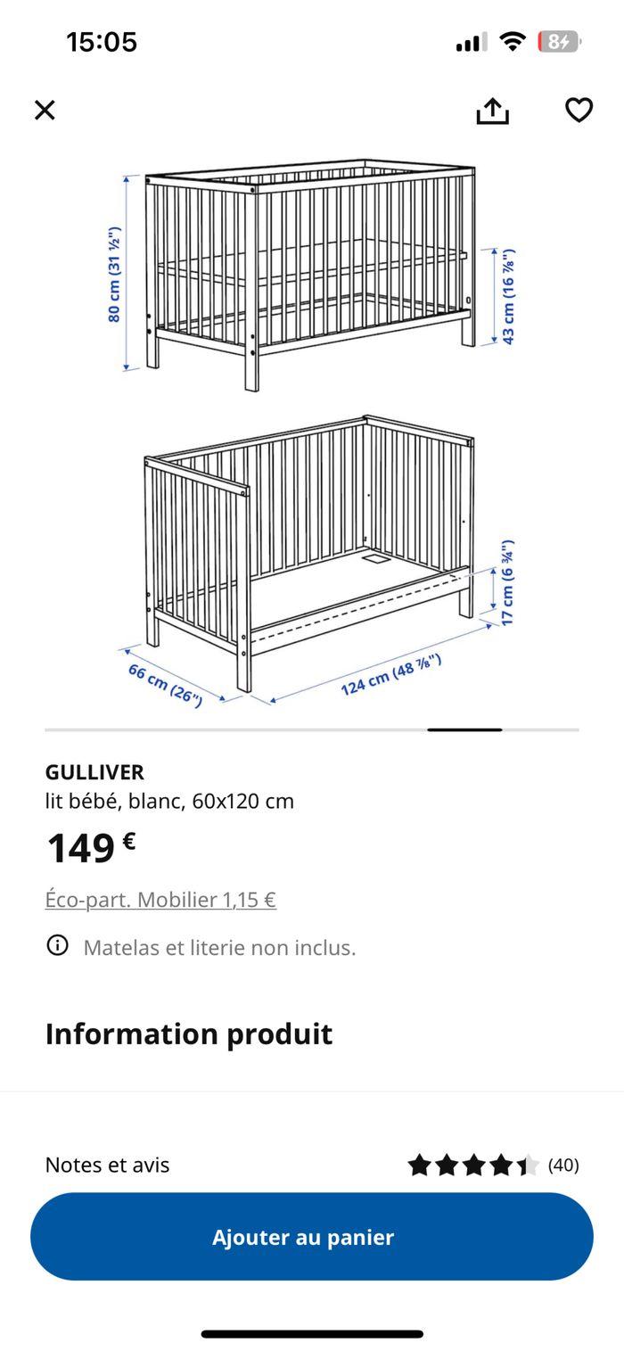 Lit évolutif IKEA - photo numéro 3