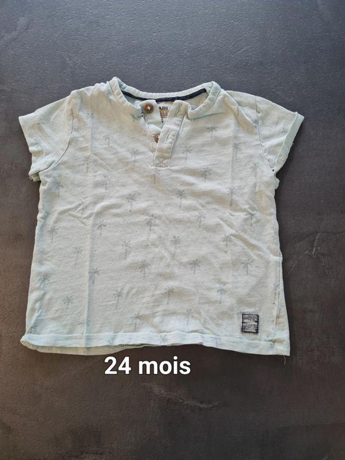 T-shirt manches courtes kiabi 24 mois