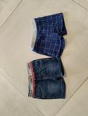 Lot deux shorts 6 mois