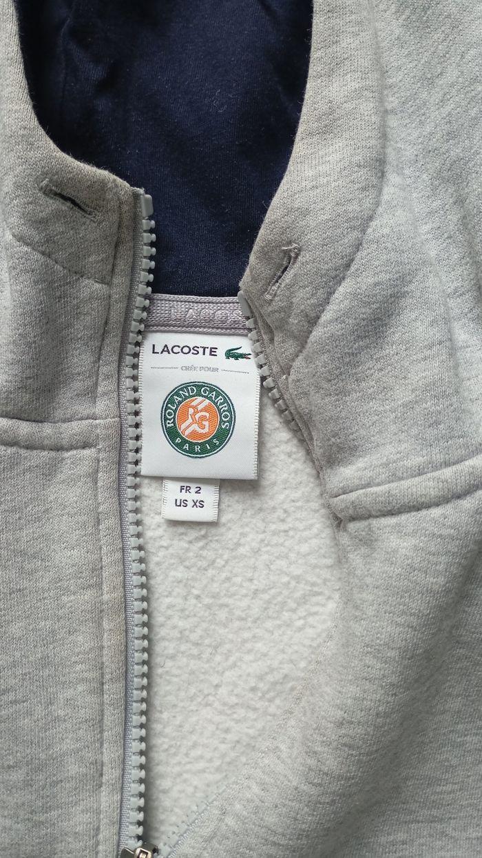 Gilet Lacoste gris - photo numéro 2