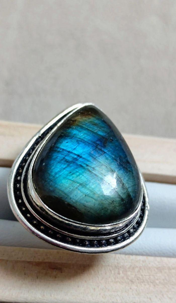 Bague Labradorite - photo numéro 4