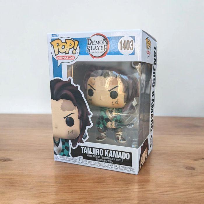 Funko Pop 1403 Demon Slayer - Tanjiro Kamado - photo numéro 1