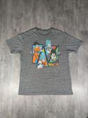 T-shirt Licence Dragonball Z Vintage Gris Taille XL Homme