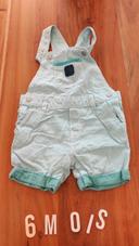 Salopette short