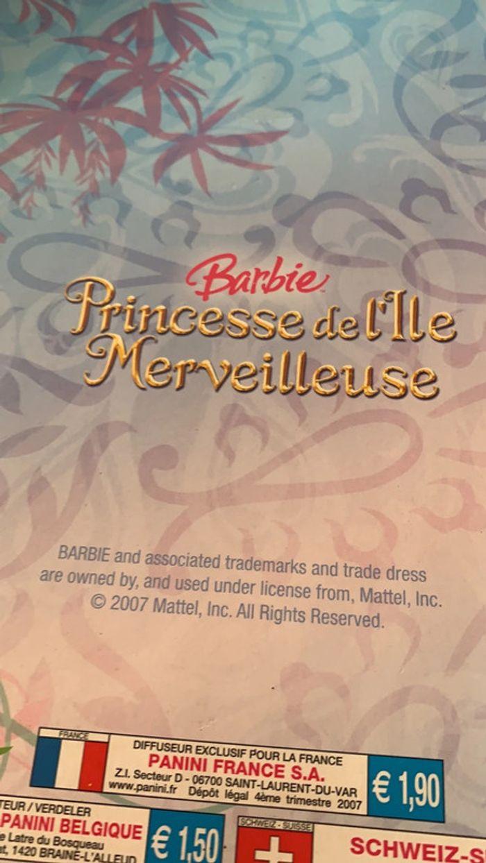 Barbie panini princesse - photo numéro 8