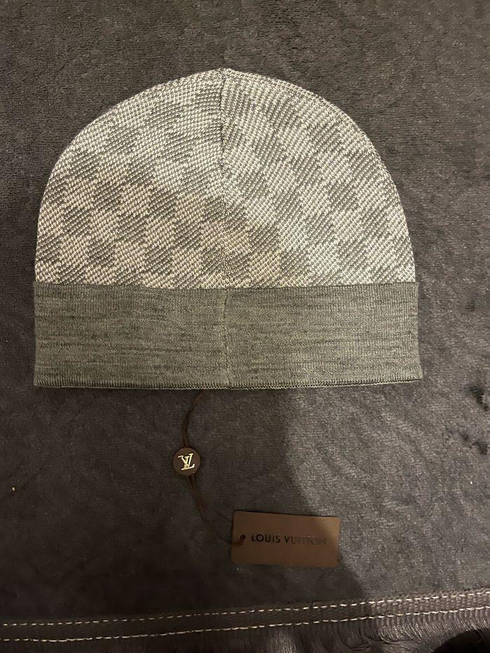 Bonnet Louis Vuitton gris - photo numéro 4