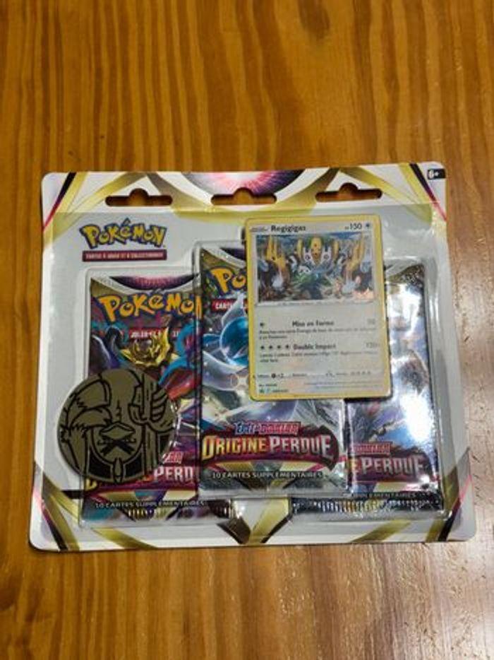 Lot de TRIPACK POKÉMON ORIGINE PERDUE EB11 - photo numéro 3