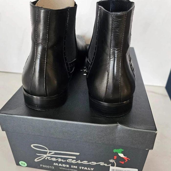 Magnifique boots en cuir made in italy 43 - photo numéro 3