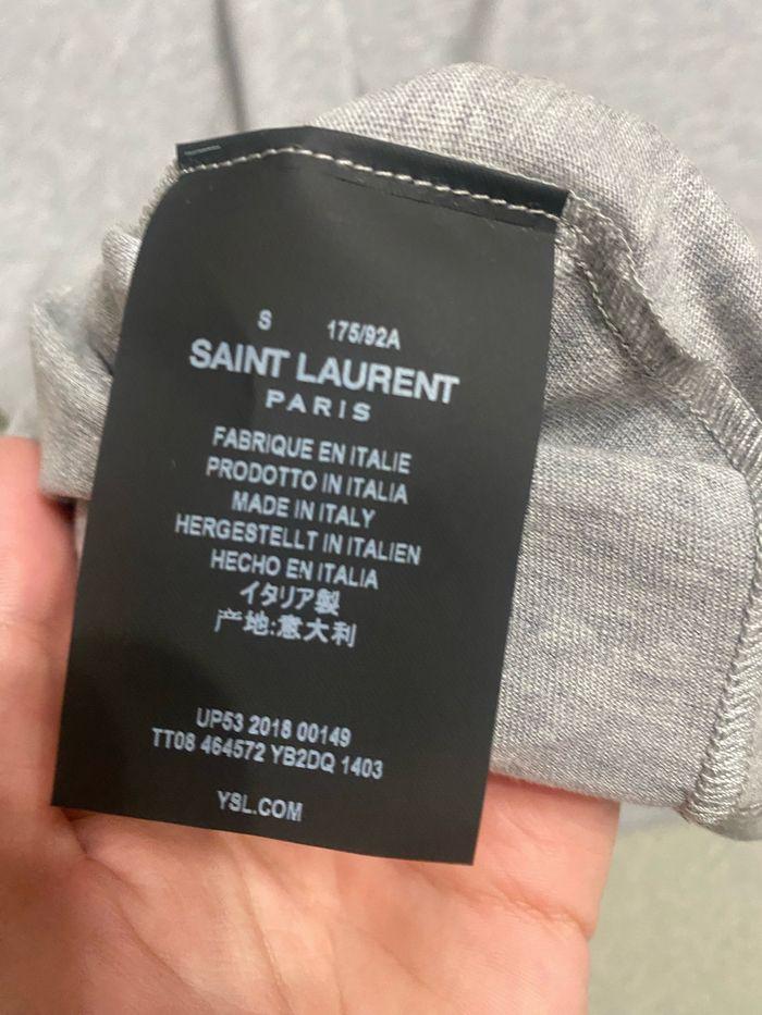 Tee shirt saint laurent - photo numéro 7