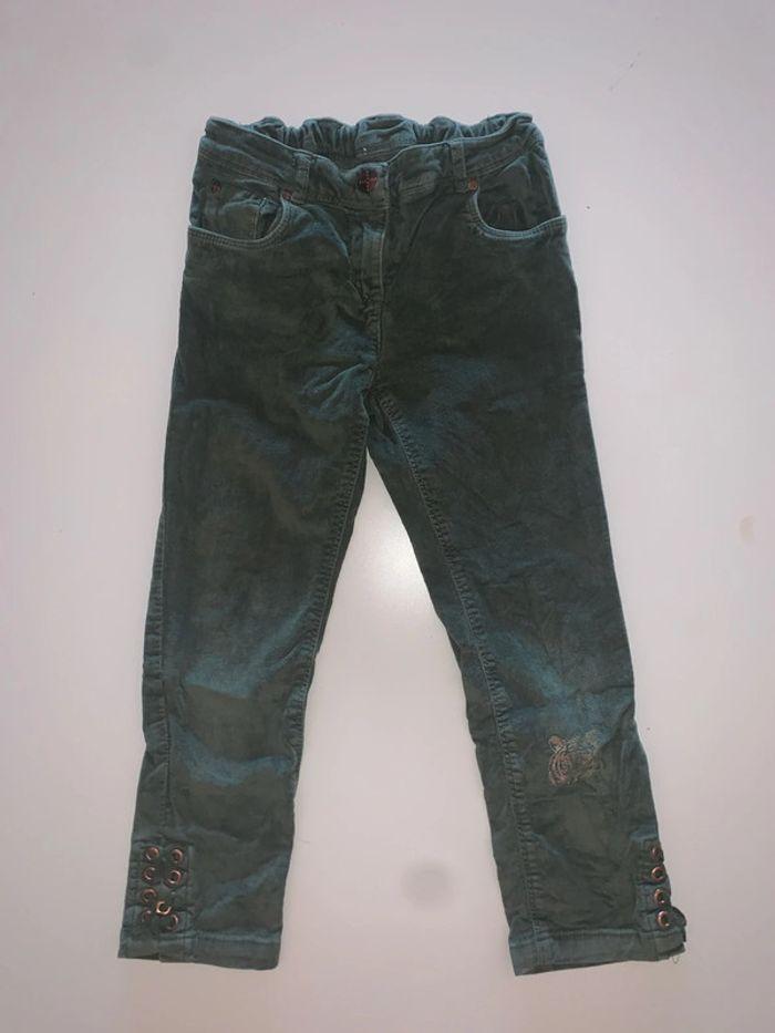 Pantalon large vert 6ans - photo numéro 1