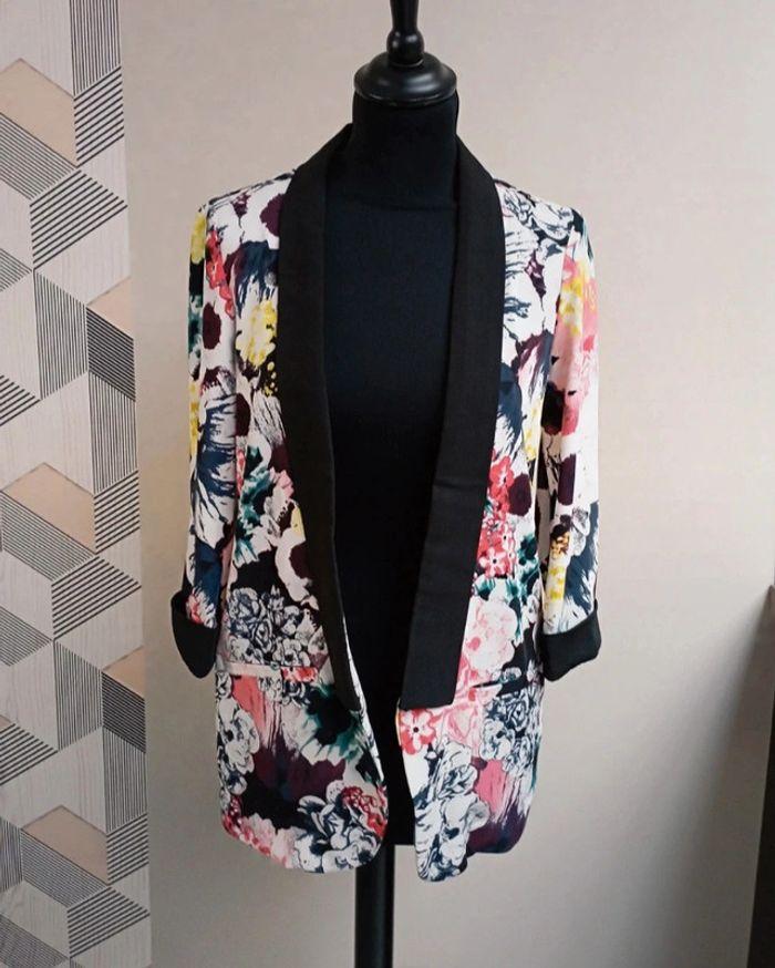 Superbe veste kimono Only motif fleuri - photo numéro 1