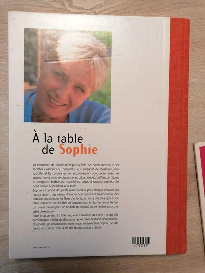 livre de recette A la table de Sophie - photo numéro 2