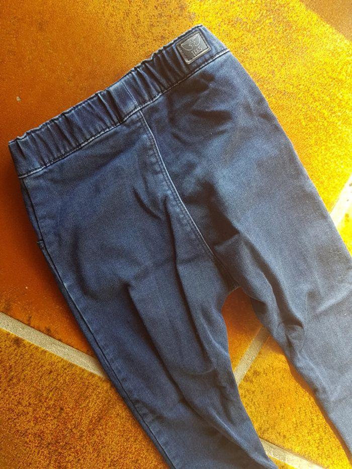 Pantalon type sarouel ikks marine 2ans - photo numéro 3