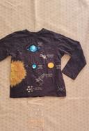 T-shirt manches longues taille 4/5 ans