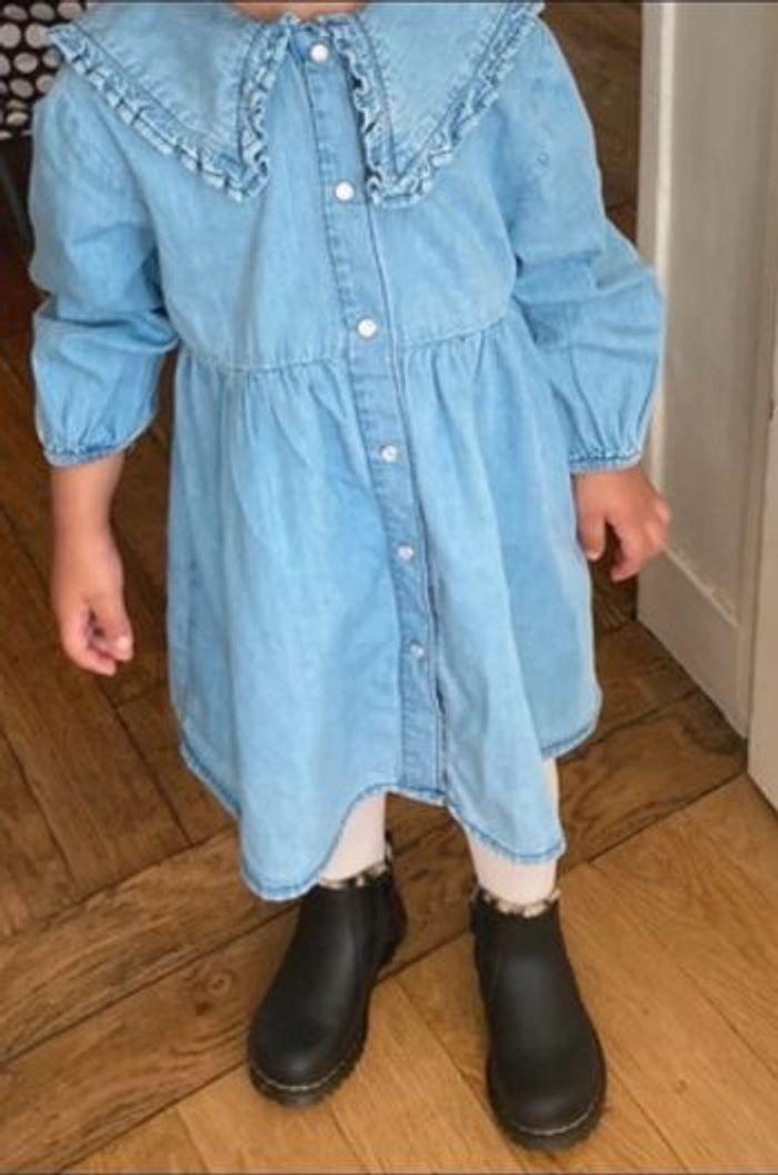 Zara baby robe denim - photo numéro 5