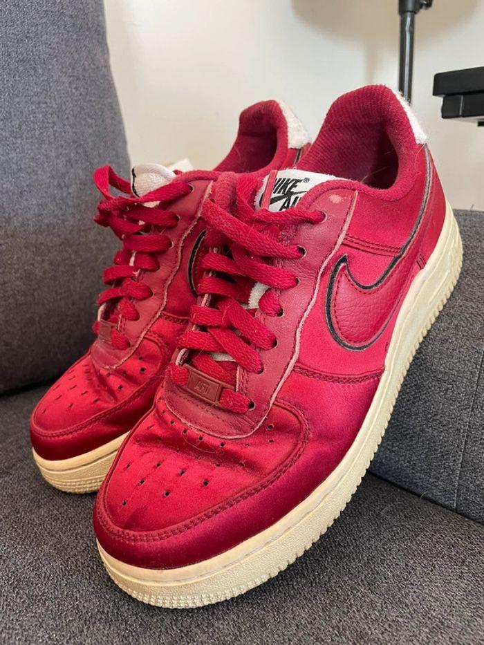 Baskets Nike Air Force One rouge - photo numéro 1