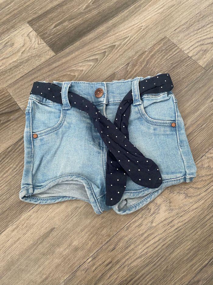 Short en jeans