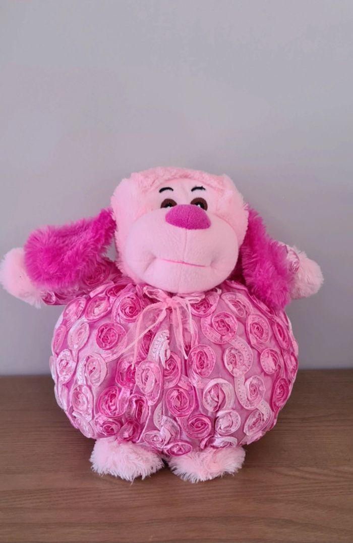 Peluche rose - photo numéro 1