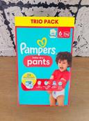 Trio Pack de 96 Pants Pampers Baby-dry Taille 6 - de 14 à 19 kg