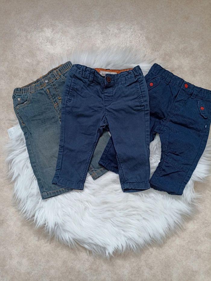 Lot pantalon jeans - photo numéro 2