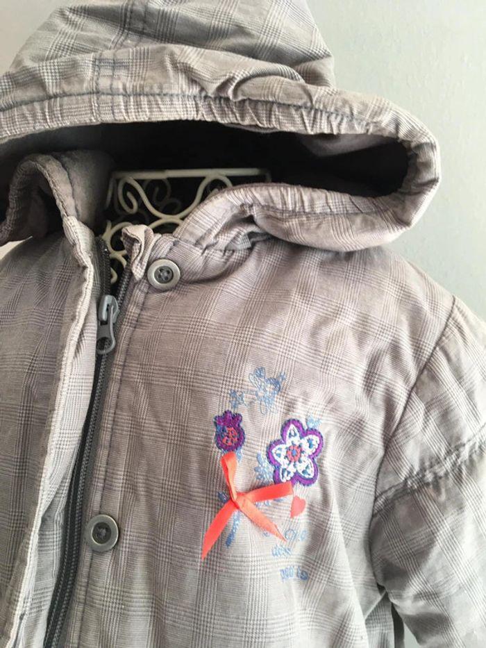 Parka manteau à capuche fille 3 ans - photo numéro 3