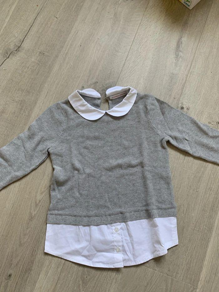 Pull en coton - Monoprix - 6ans neuf sans étiquette - photo numéro 1