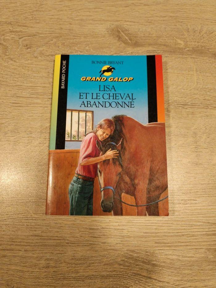 Livre Lisa et le cheval abandonné, Grand Galop - photo numéro 1