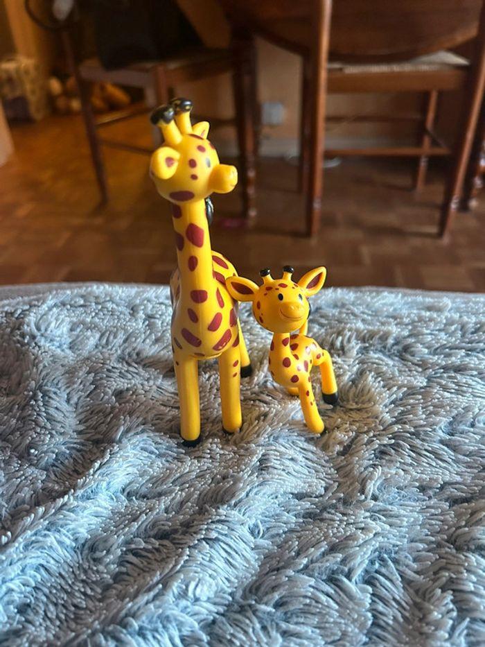 Livre Sandy la girafe avec figurines - photo numéro 3