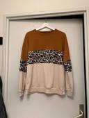 Pull marron taille 44