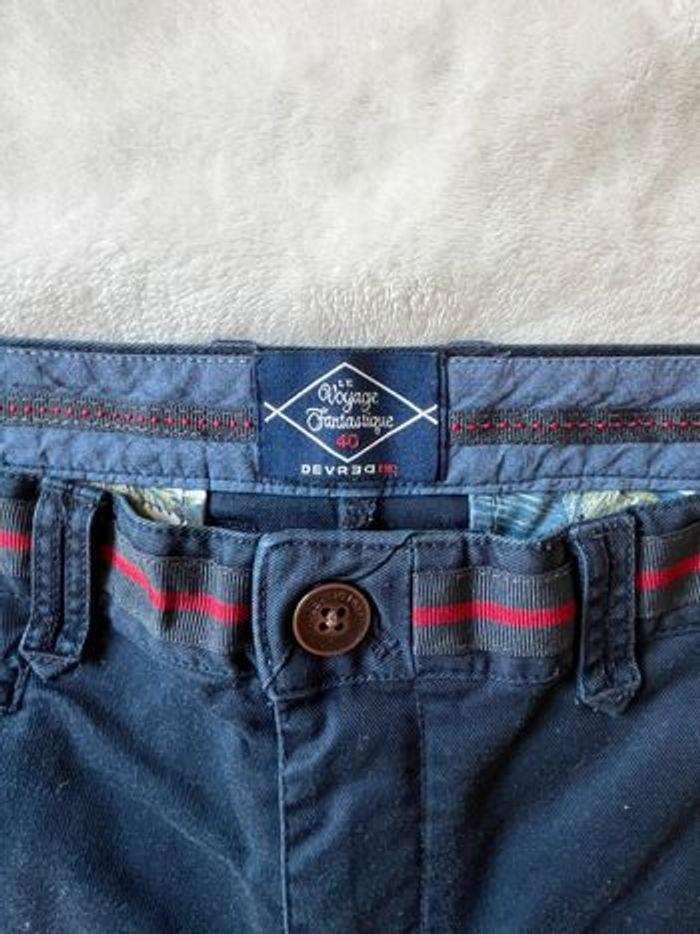 Short bermuda bleu marine homme taille 40 Devred - photo numéro 2