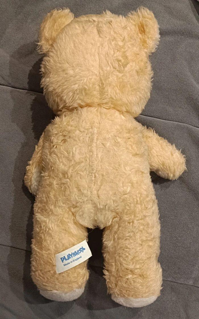 Peluche Ours Playskool 33 Cm Vintage 1979 - photo numéro 3