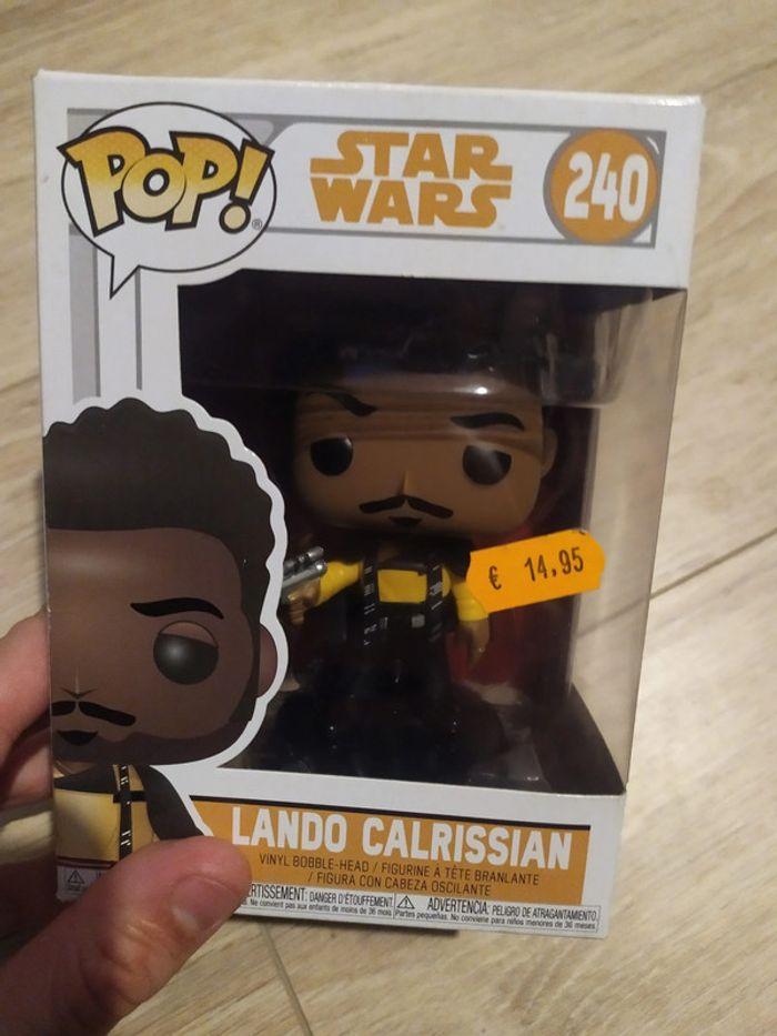 NEUF Figurine Funko Pop! N°240 - Star Wars Solo - Série 1 Lando Calrissian - photo numéro 2