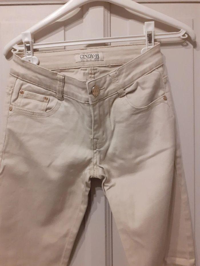 Pantalon beige  taille 36 - photo numéro 2