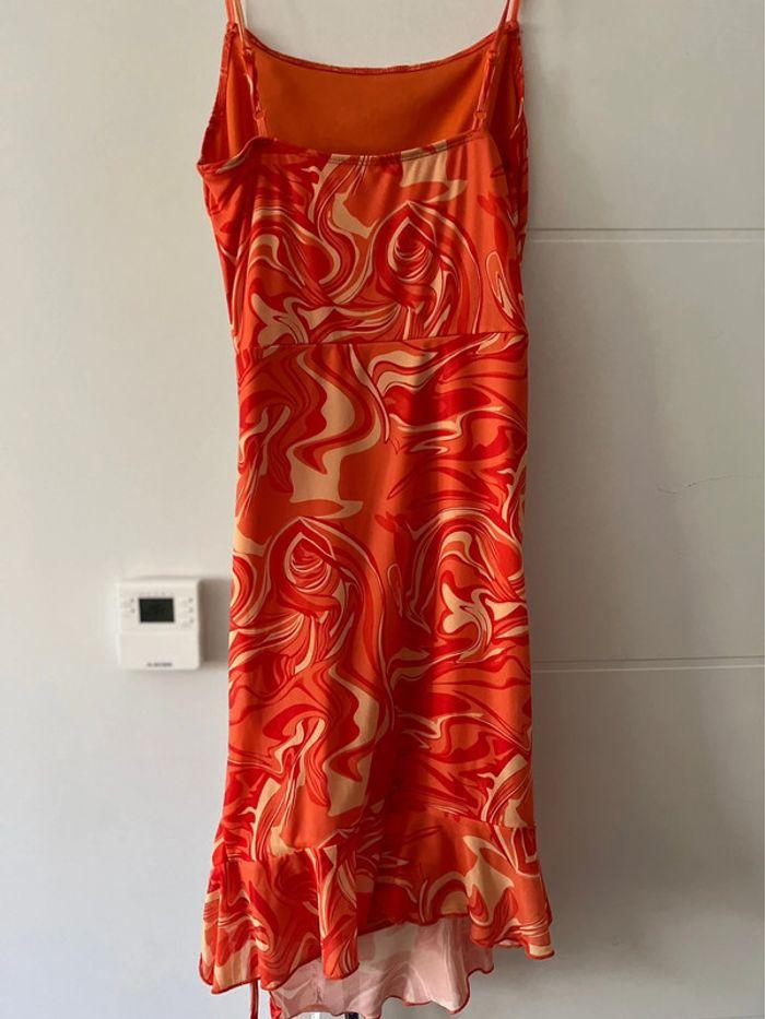 Robe orange shein taille M - photo numéro 4