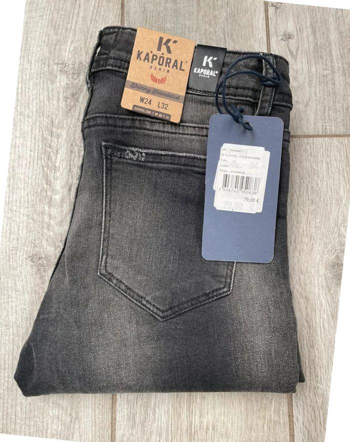 Jeans Kaporal femme taille W24 L 32  skinny - photo numéro 1