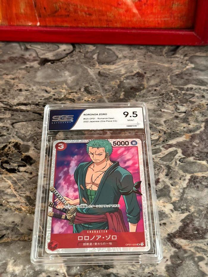 Roronoa Zoro SR OP-01 Romance Dawn JAP - photo numéro 2