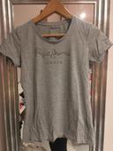 Teeshirt gris « Pépé Jeans» taille S