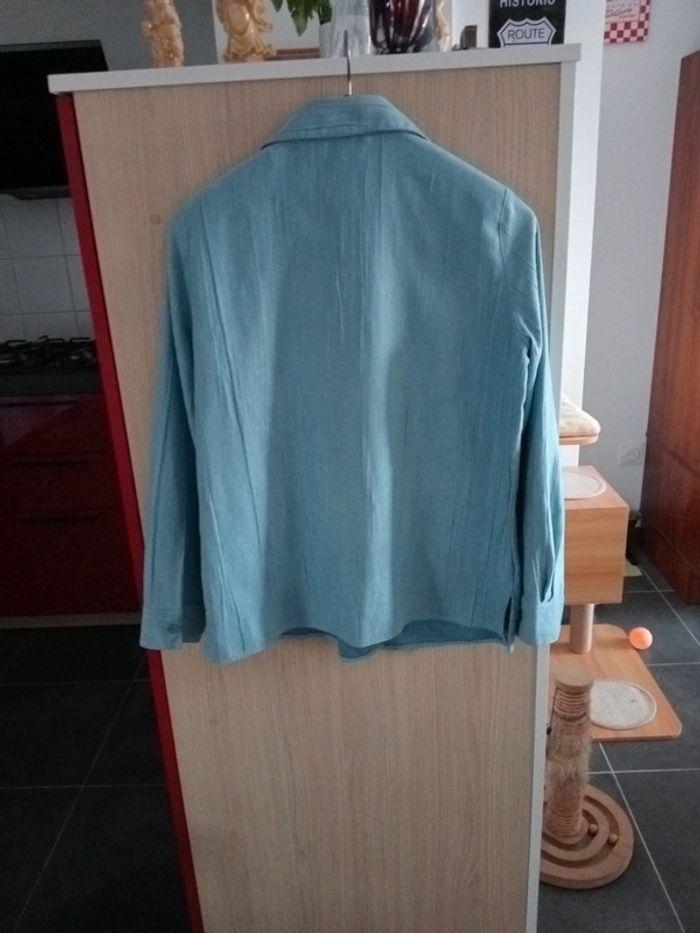 Chemise bleu taille 42 de C&A - photo numéro 5