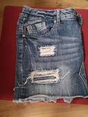 Mini jupe en jean