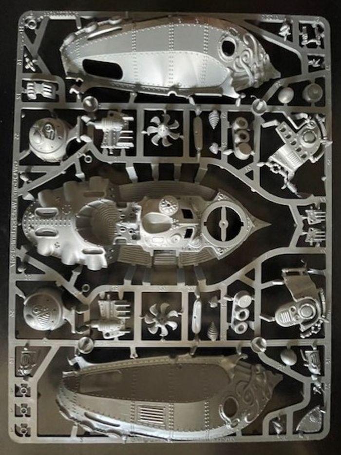 1x Arkanaut Frigate / Frégate Arkanaute - Kharadron Overlords - photo numéro 3