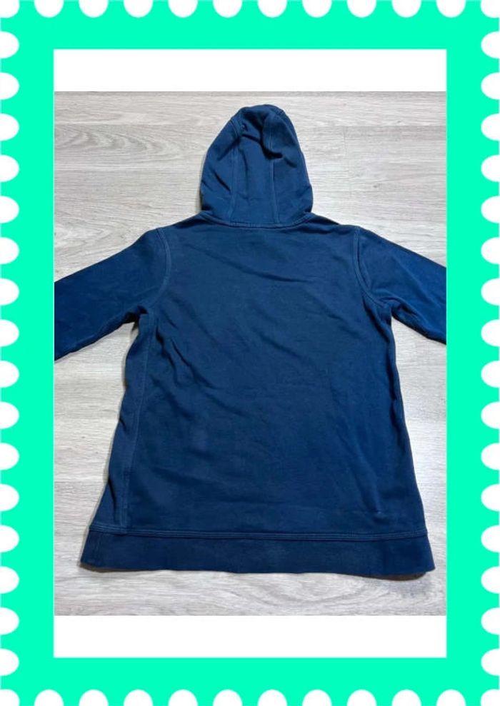 👕 Sweat à capuche Nike logo brodé Bleu Marine Taille S 👕 - photo numéro 2