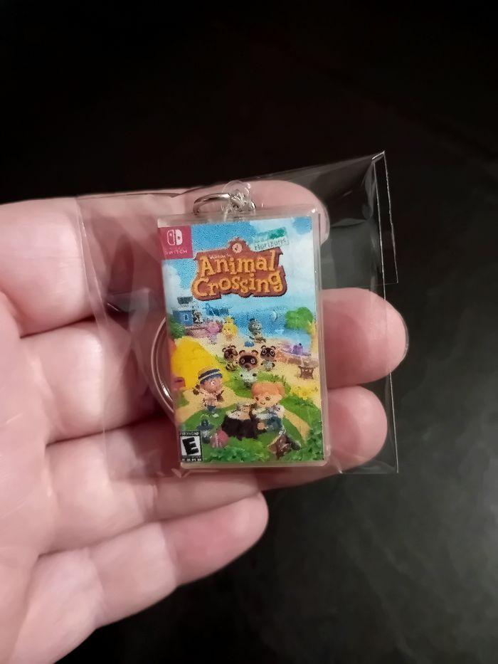 Porte-clés réplique jeu Switch: Animal crossing - photo numéro 1