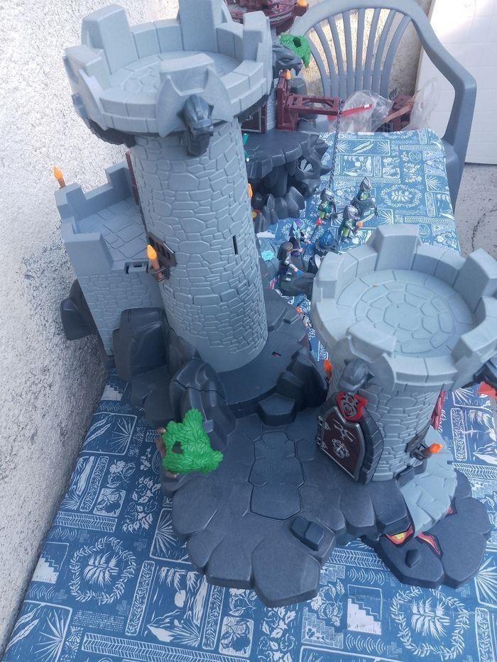 Playmobil chevalier château fort médiéval dragon - photo numéro 6