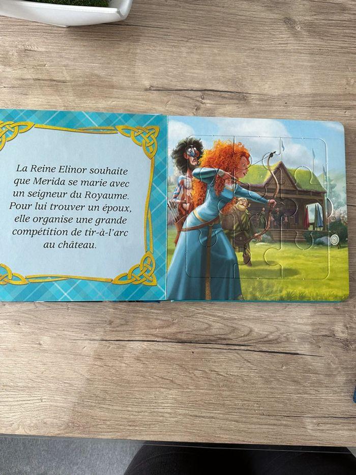 Livre puzzle Rebelle Disney - photo numéro 3