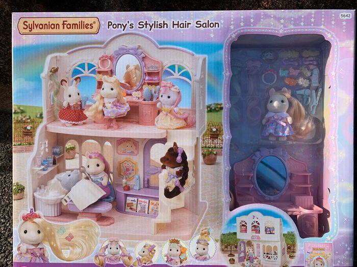 Sylvanian-families Pony's Stylish Hair Salon neuf jamais déballé - photo numéro 1