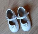 Ballerina's Beberlis Chaussures en Cuir /Witte schoenen in leer